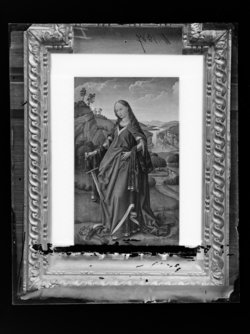 Rechter Flügel eines Diptychons: Hl. Katharina