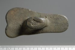 Stempel in Fußform