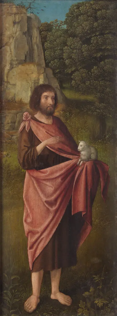 Hl. Johannes d. Täufer und hl. Hieronymus
