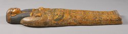Deckel des mumienförmigen Innensarges des Anch-ef-en-mut