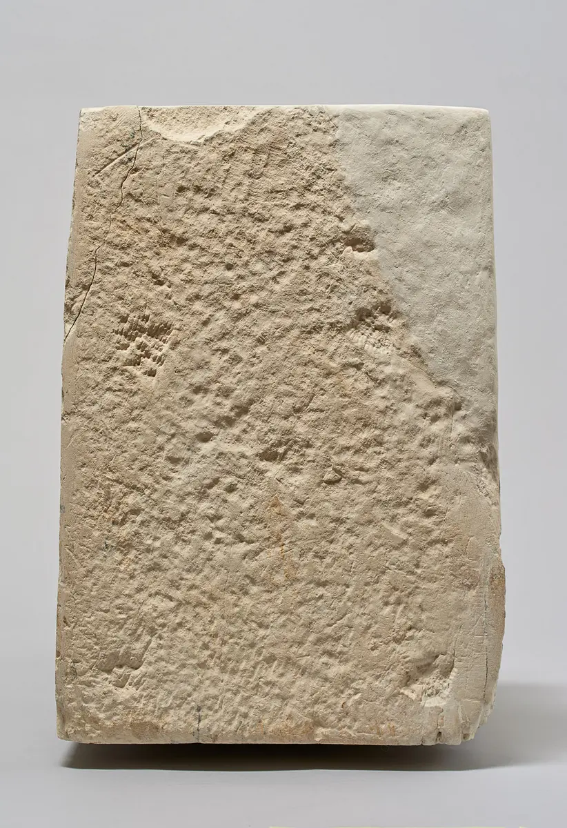 Sitzstatue der Chent und ihres Sohnes Rudju
