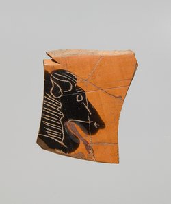 Fragment eines Gefäßes