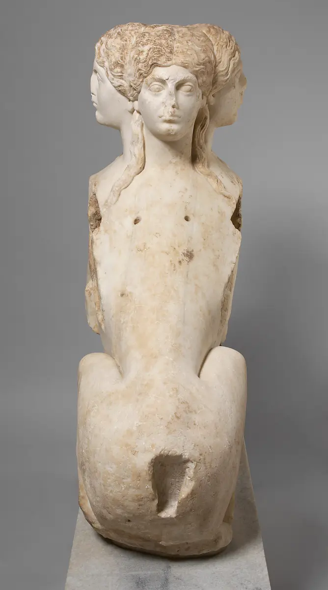 Vierköpfige Sphinx