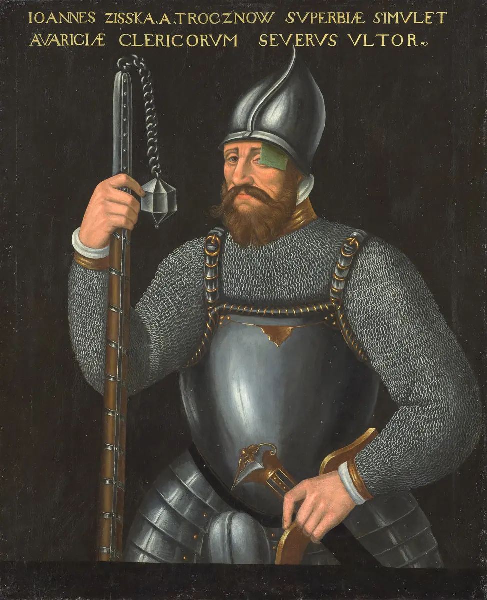Johann Ziska von Trocnov (Trocznow), Heerführer (um 1364-1424)