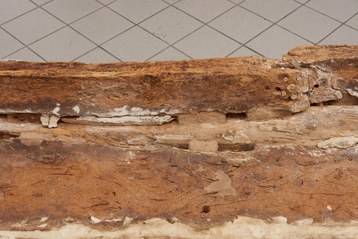 Deckel des mumienförmigen Außensarges der But-har-chensu