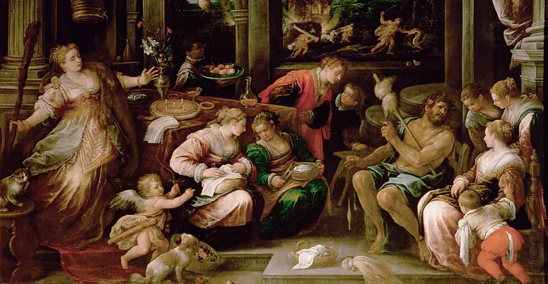 Herkules und Omphale
