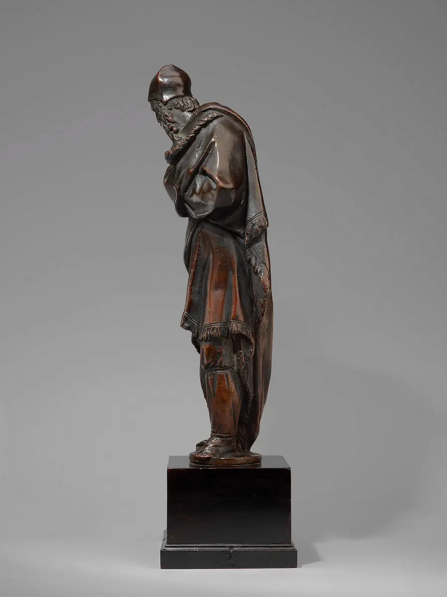 Hl. Zacharias? Allegorie des Winters? (früher: Der skythische Philosoph Anacharsis)