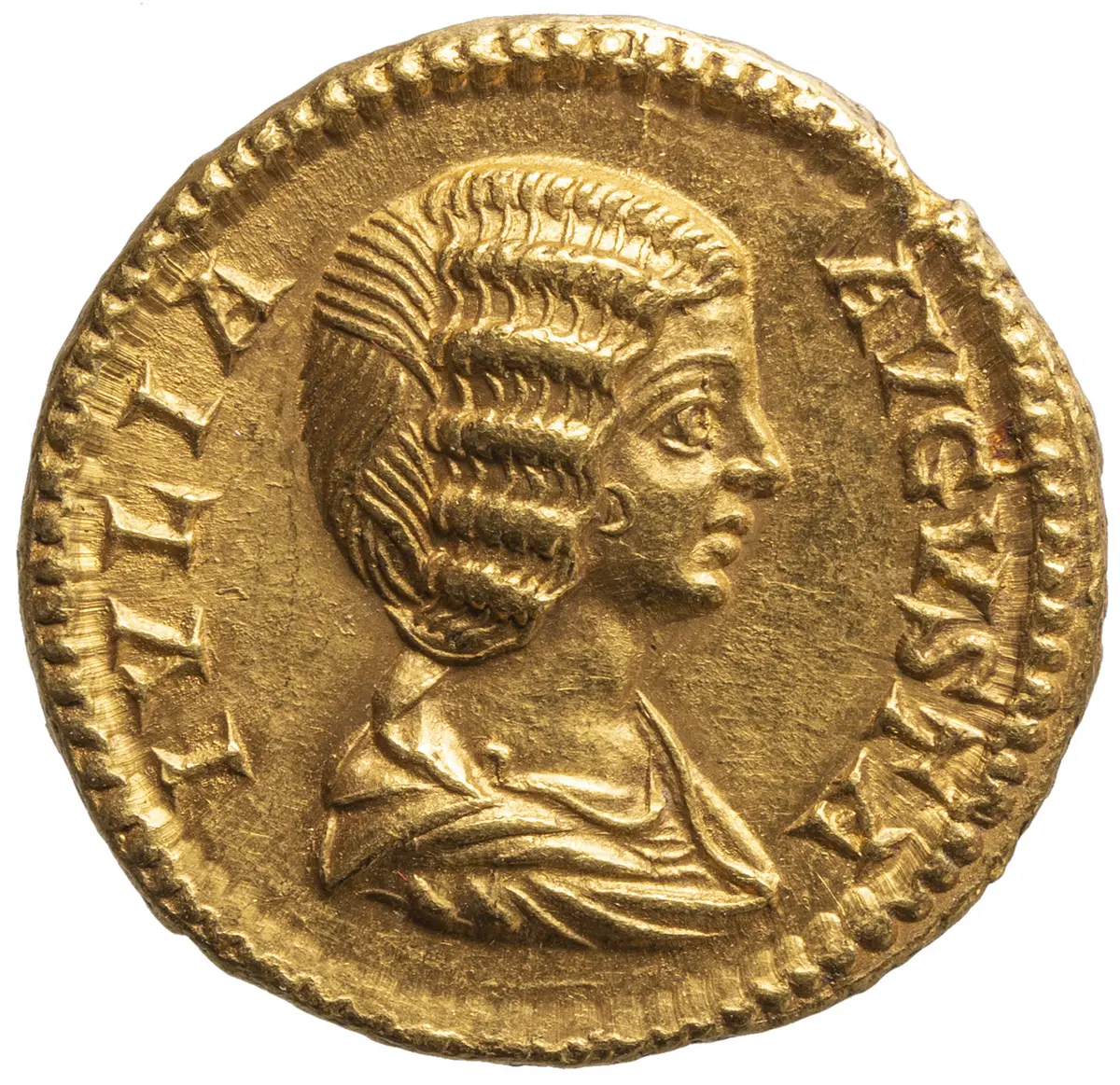 Iulia Domna und Geta (Caesar)