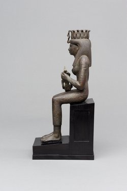 Göttin Isis mit Harpokrates