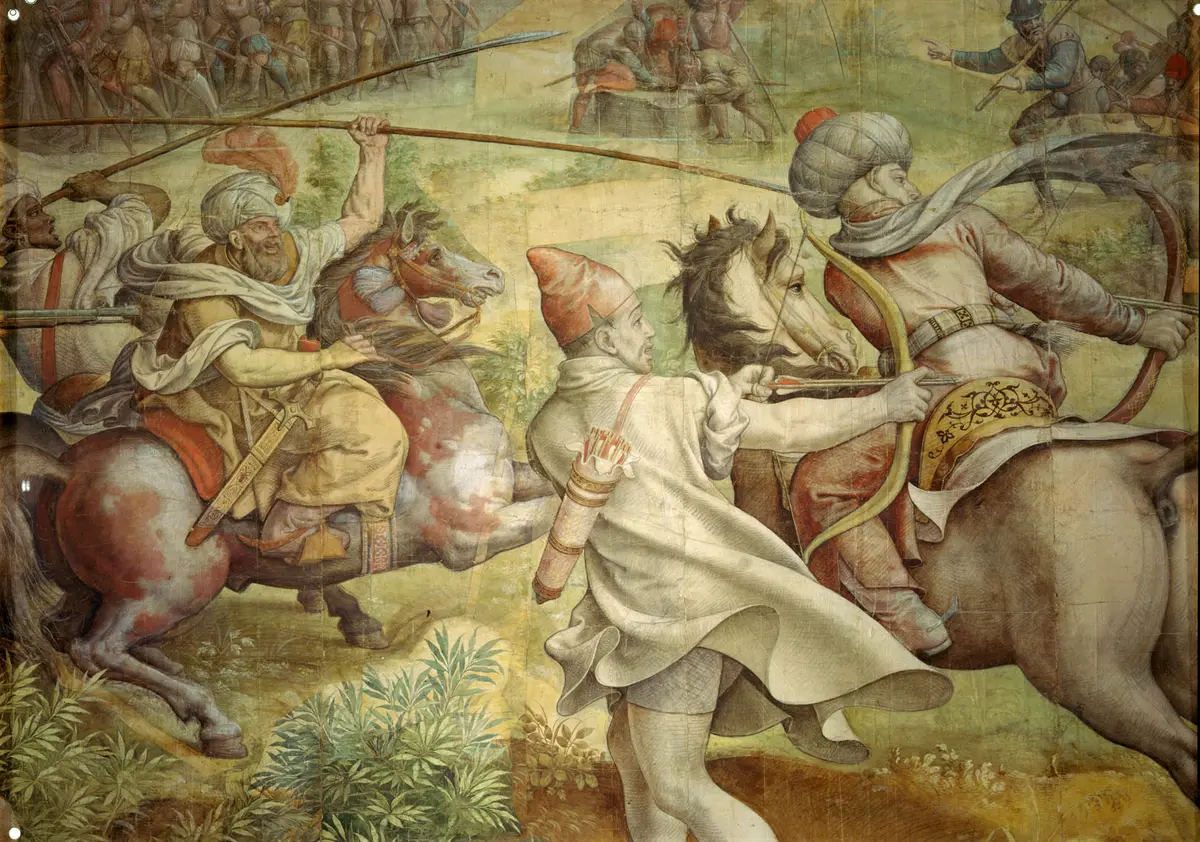 Kriegszug Kaiser Karls V. gegen Tunis (1535): Erste Reitergefechte am Kap von Karthago und Aufbruch nach La Goletta