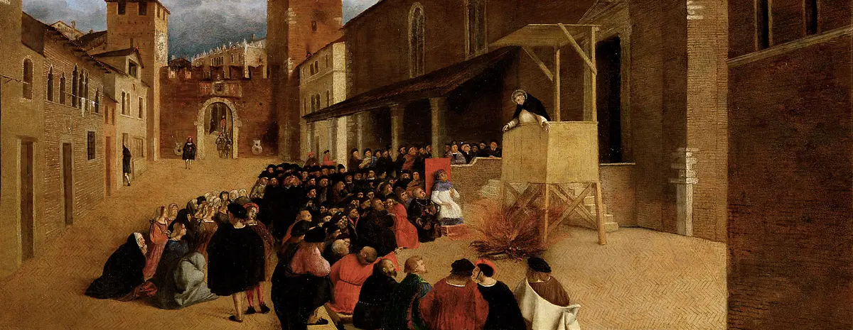 Predigt des hl. Dominikus in Recanati