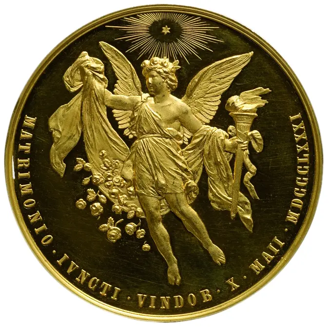 Habsburg: Kronprinz Rudolf und Stephanie von Belgien (dessen Gemahlin)