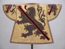 Wappenrock für den Wappenkönig-Herold der Grafschaft Namur
