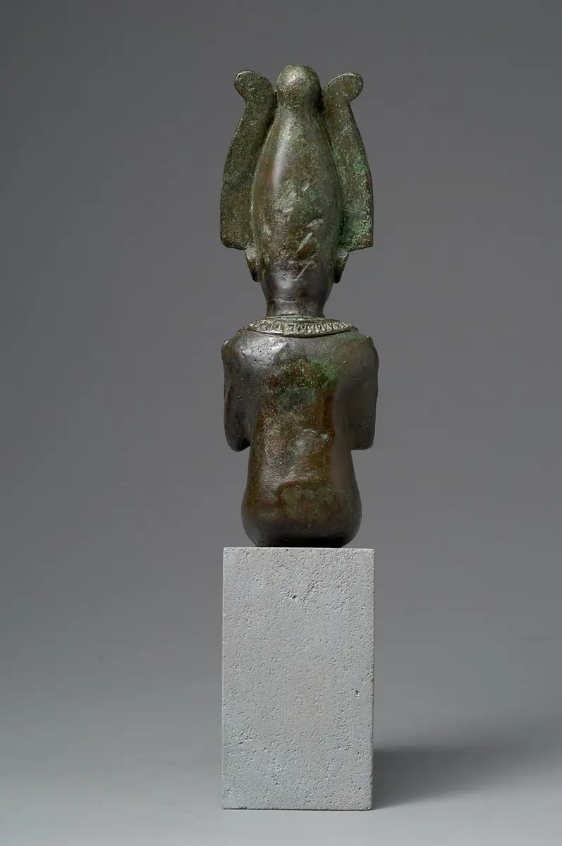 Sitzender Gott Osiris