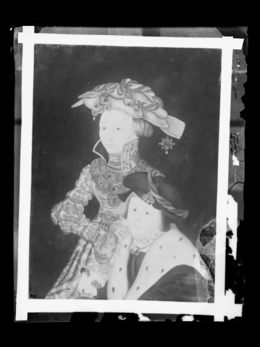 Kurfürst Friedrich der Weise und seine Mutter