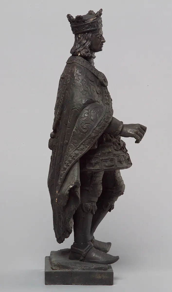 Friedrich der Schöne, Statue, Statuette, Terracotta
