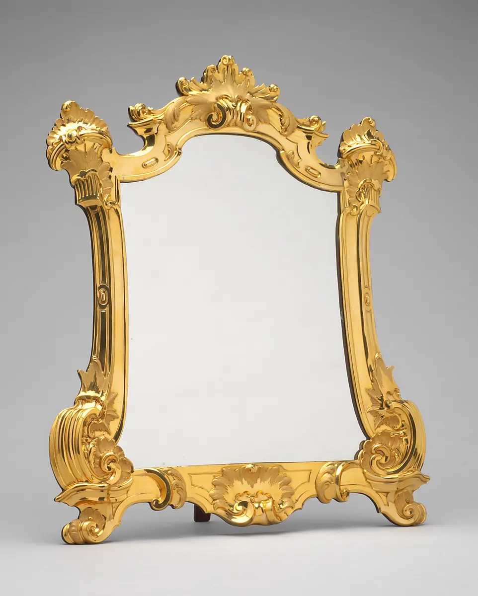 Toilettespiegel der Toilettegarnitur des Kaisers Franz I.