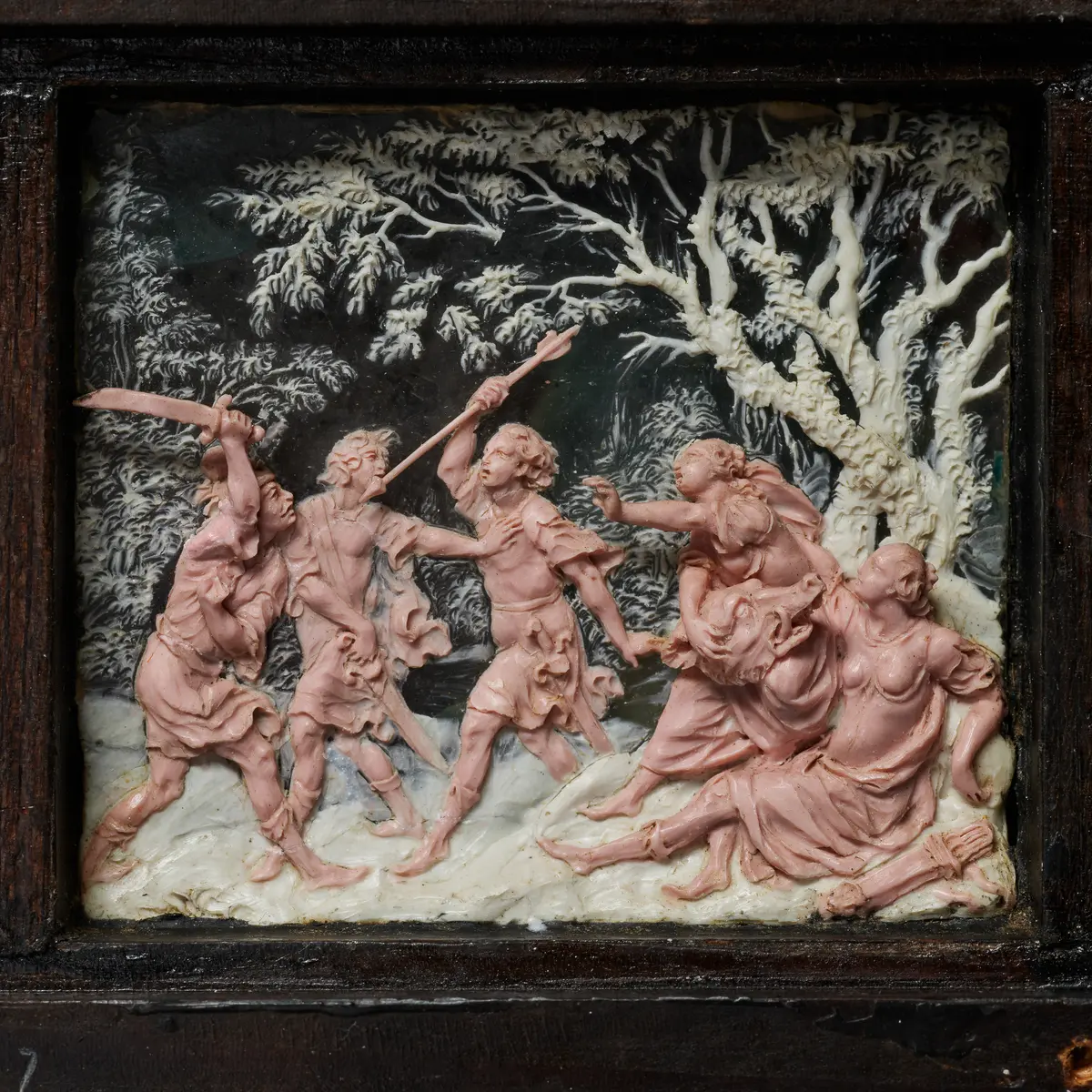 Tafel mit 60 Szenen aus den Metamorphosen des Ovid