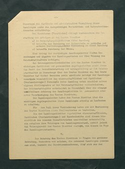 Dienstvorschrift für das Kunsthistorische Museum in Wien