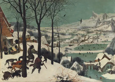 Hunters in the Snow (Winter)