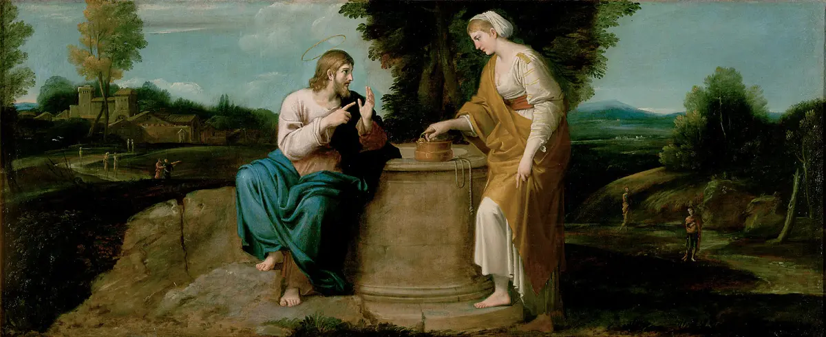 Christus und die Samariterin am Brunnen