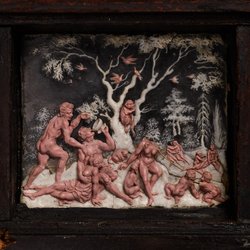 Tafel mit 60 Szenen aus den Metamorphosen des Ovid