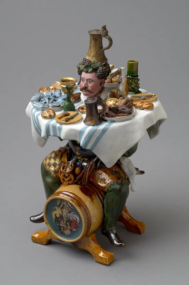 Tantalus als Scherzgefäß