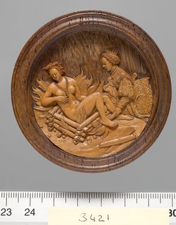 Selbstmord der Dido; Spielstein für das Brettspiel für den "Langen Puff"