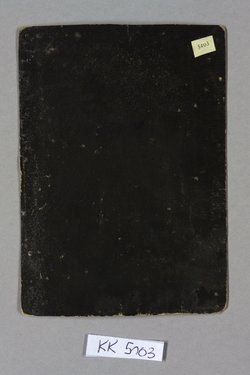 Spielkarte, Böhmen, Trompeter (Vier), aus dem sog. Hofämterspiel