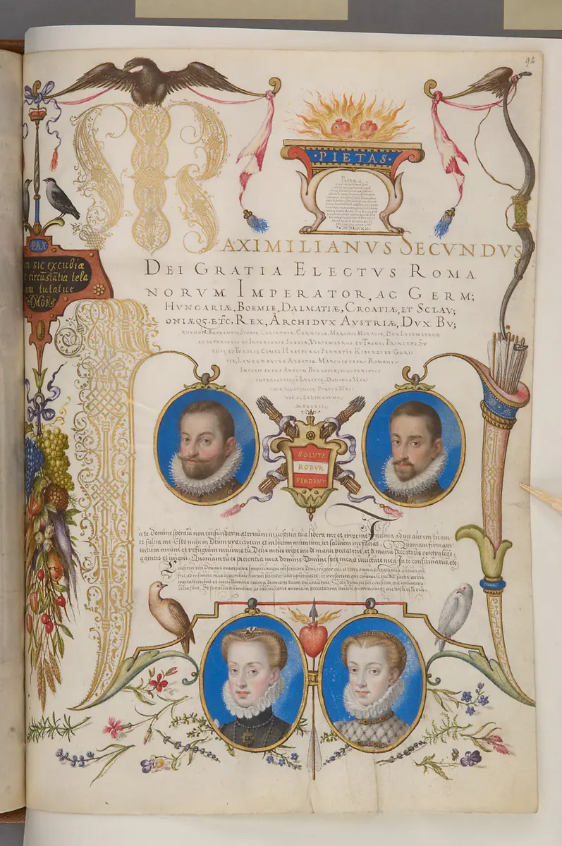 Schriftmusterbuch; 127 Blatt Pergament