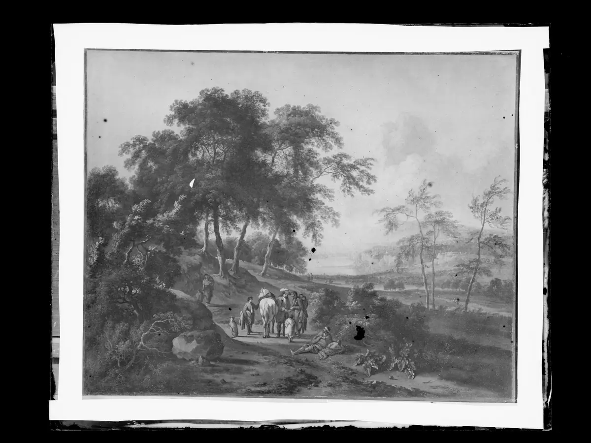 Landschaft mit Zigeunern