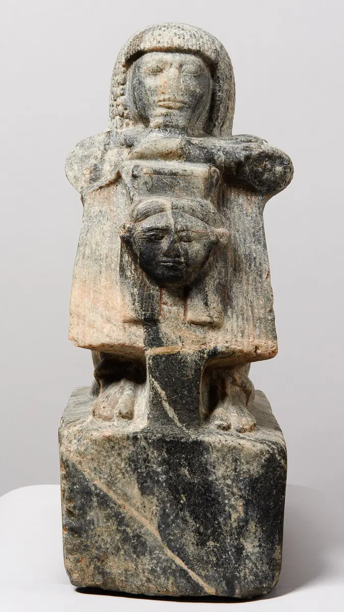 Sistrophore Hockerstatue des Chai-hapi