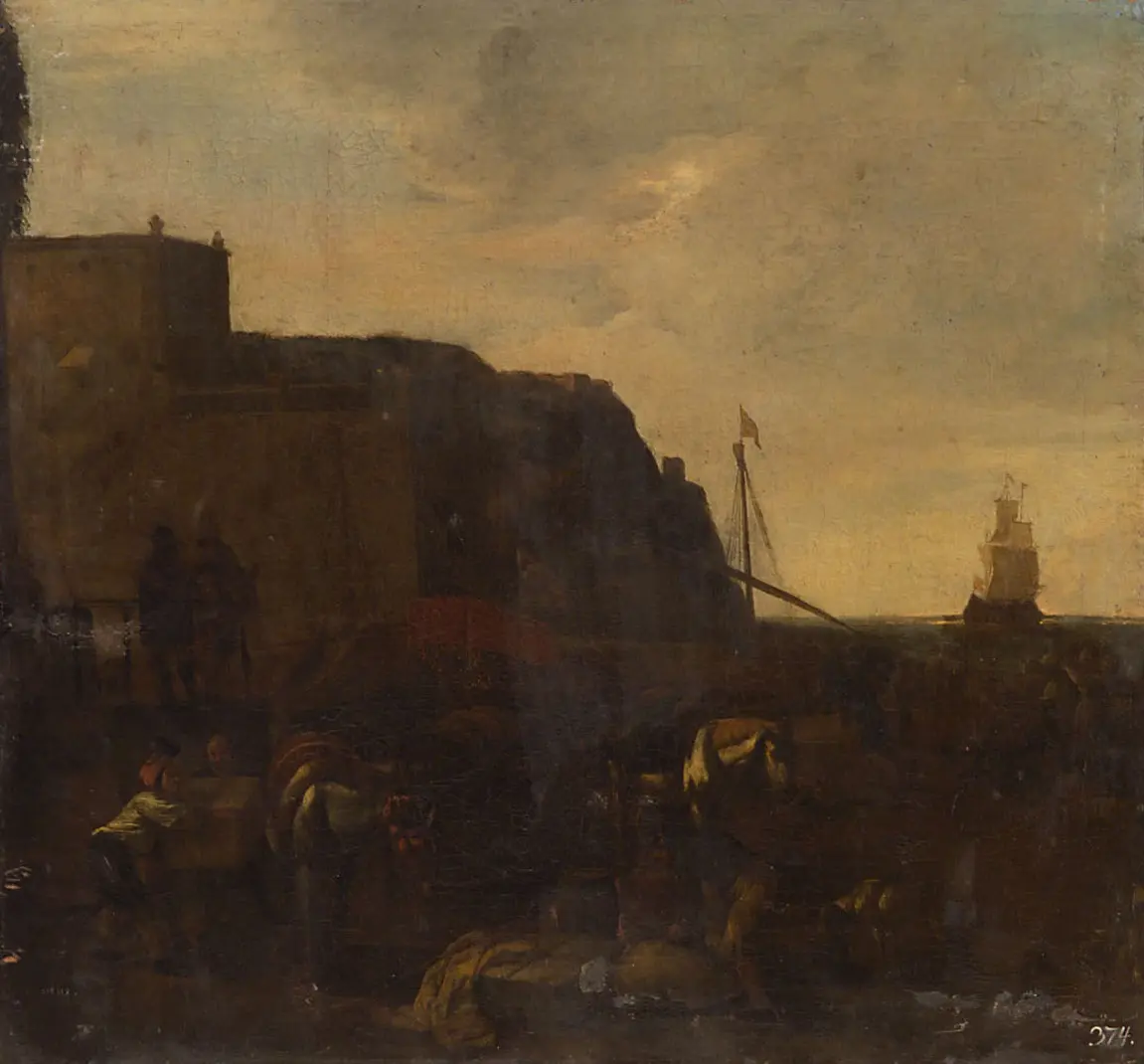 Italienischer Seehafen