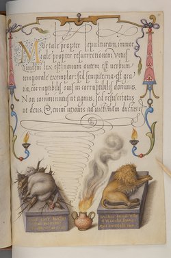 Schriftmusterbuch; 127 Blatt Pergament