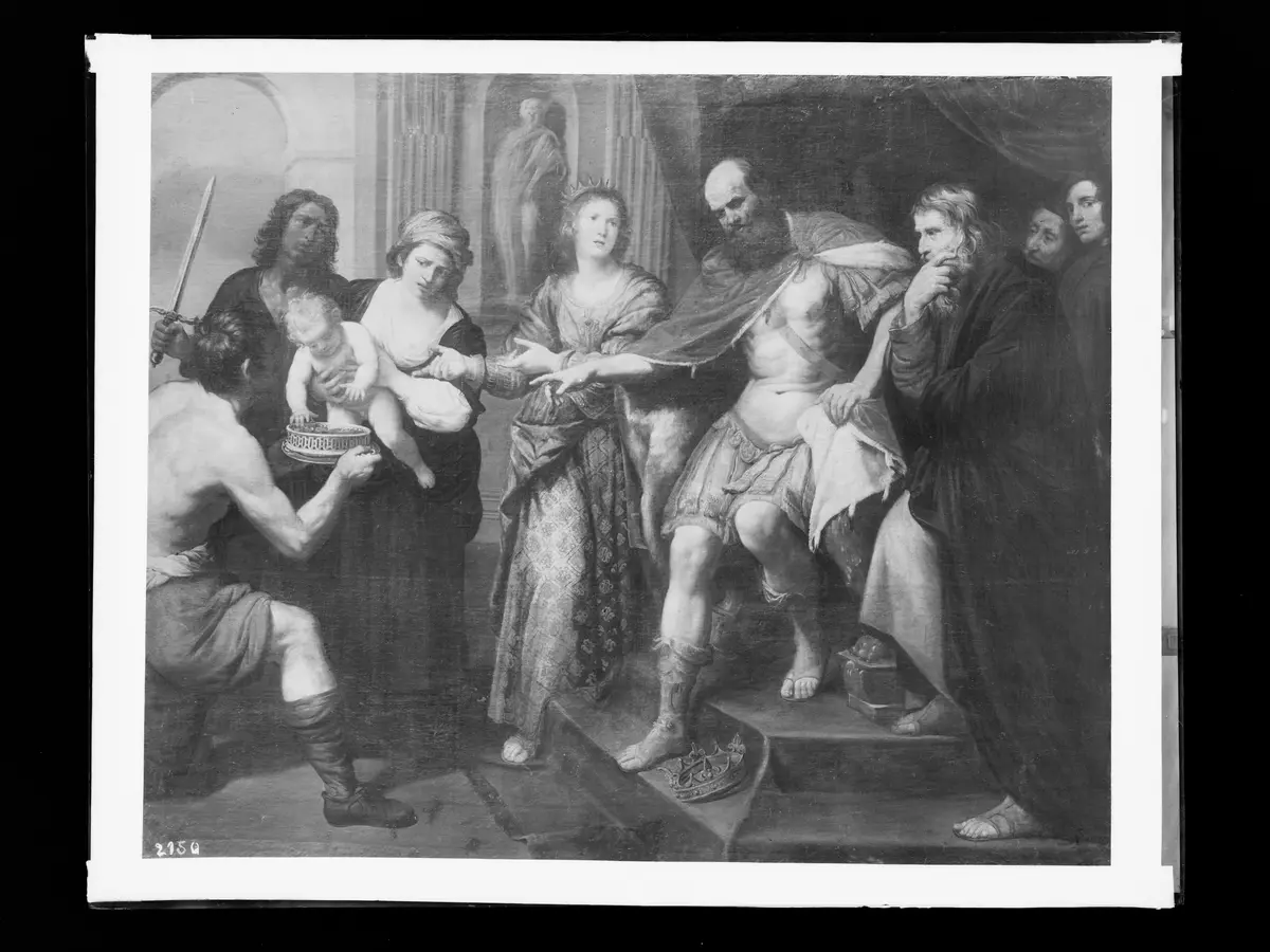 Feuerprobe des Mosesknaben