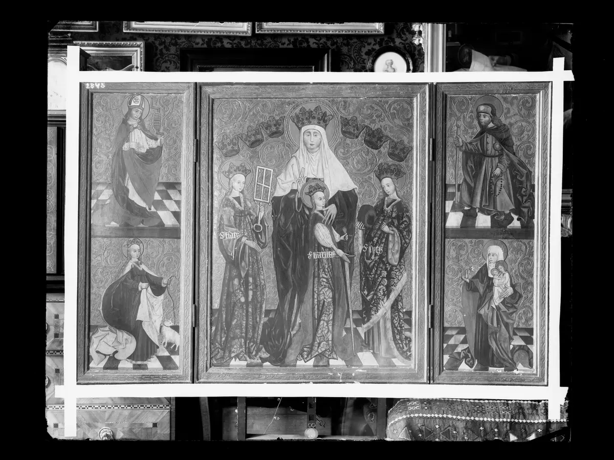 Madonnenaltar mit Heiligen