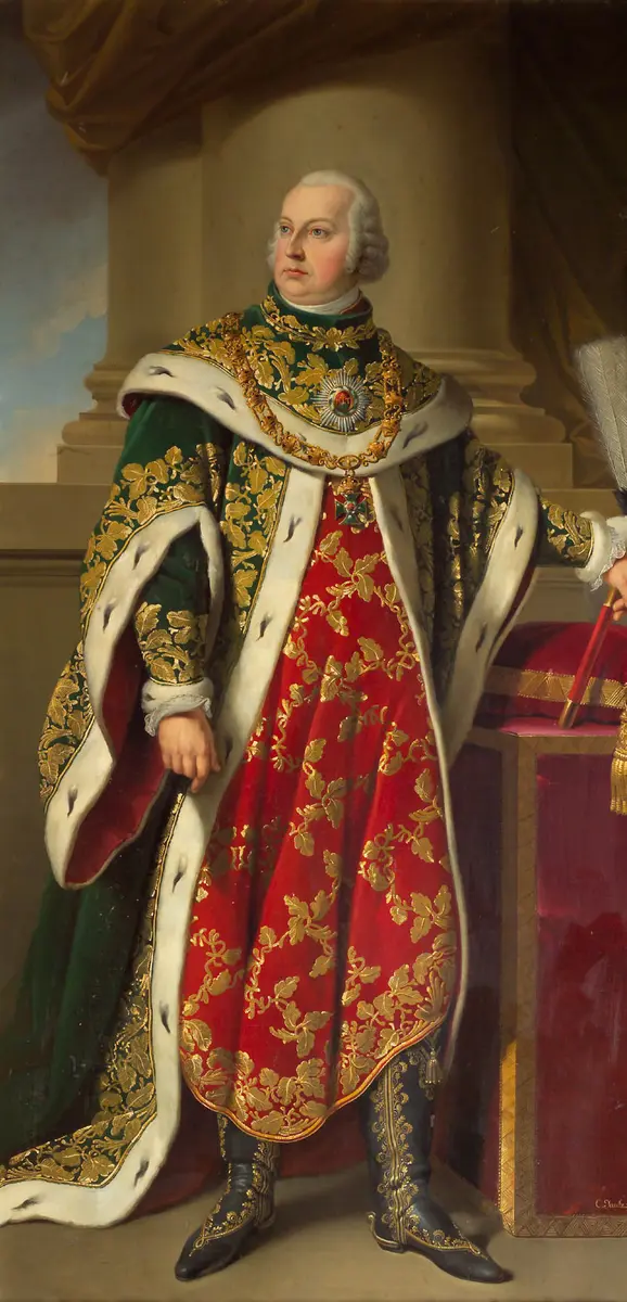 Erzherzog Ferdinand Karl d'Este (1781-1850) im Stephansornat