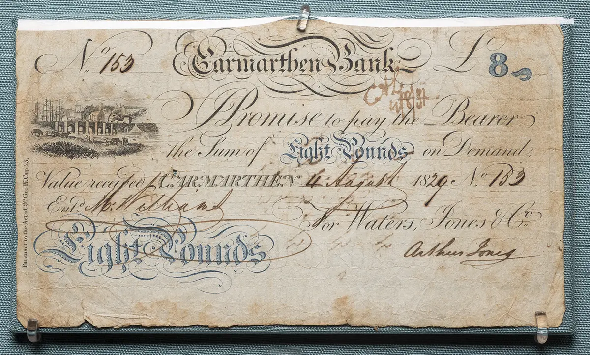 Großbritannien: Carmarthen Bank