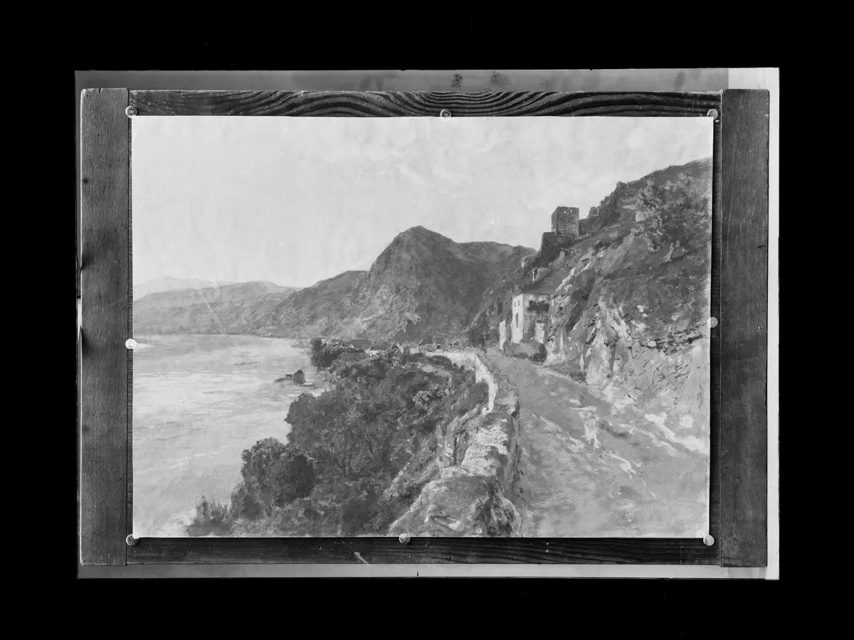 Weg an der Donau