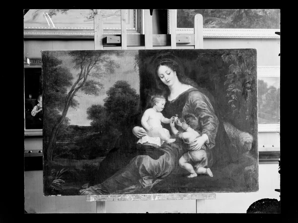 Maria mit Kind und Johannesknaben