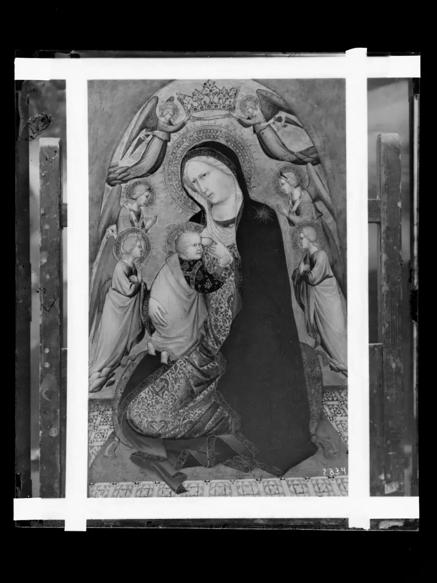 Madonna mit Kind und Engeln