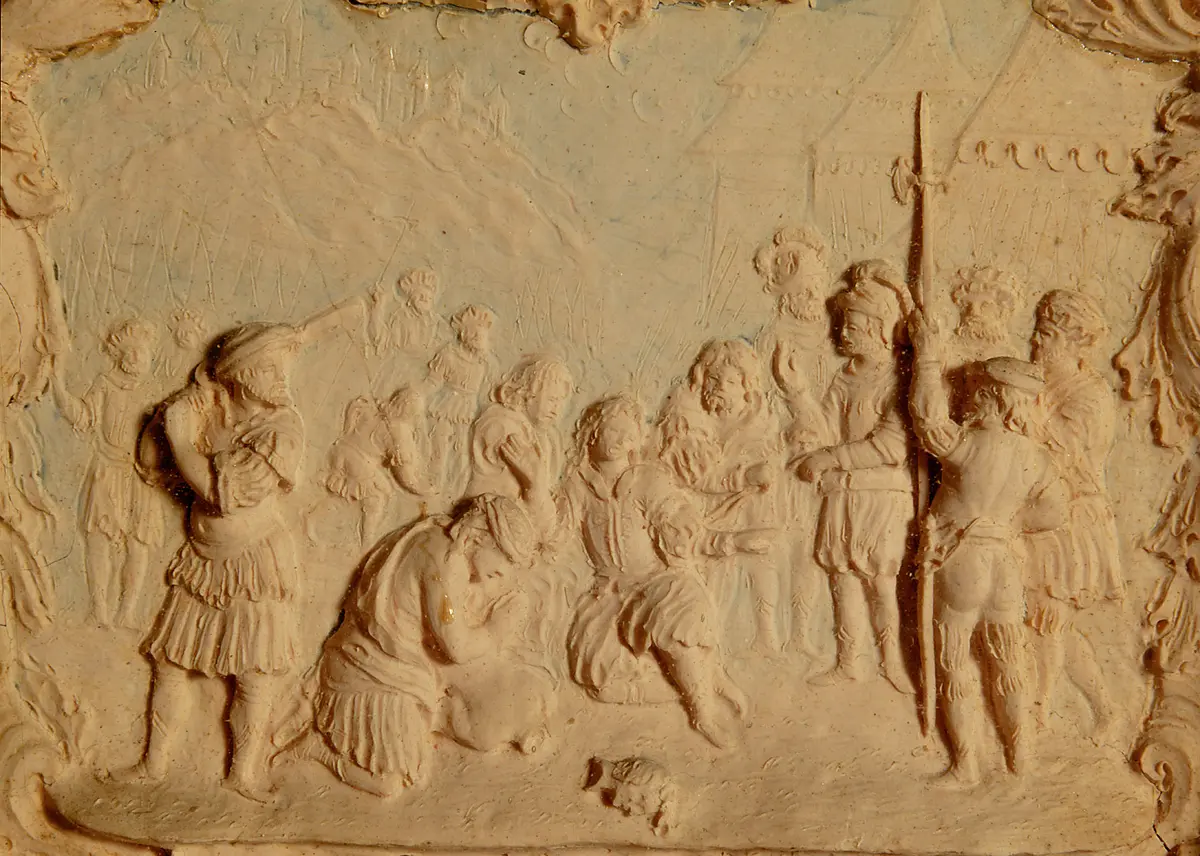 Wachsrelief