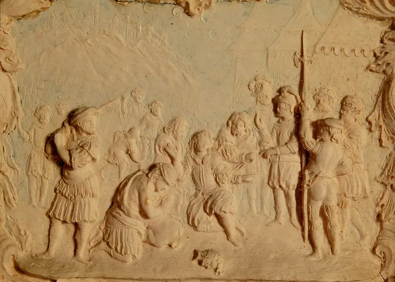 Wachsrelief