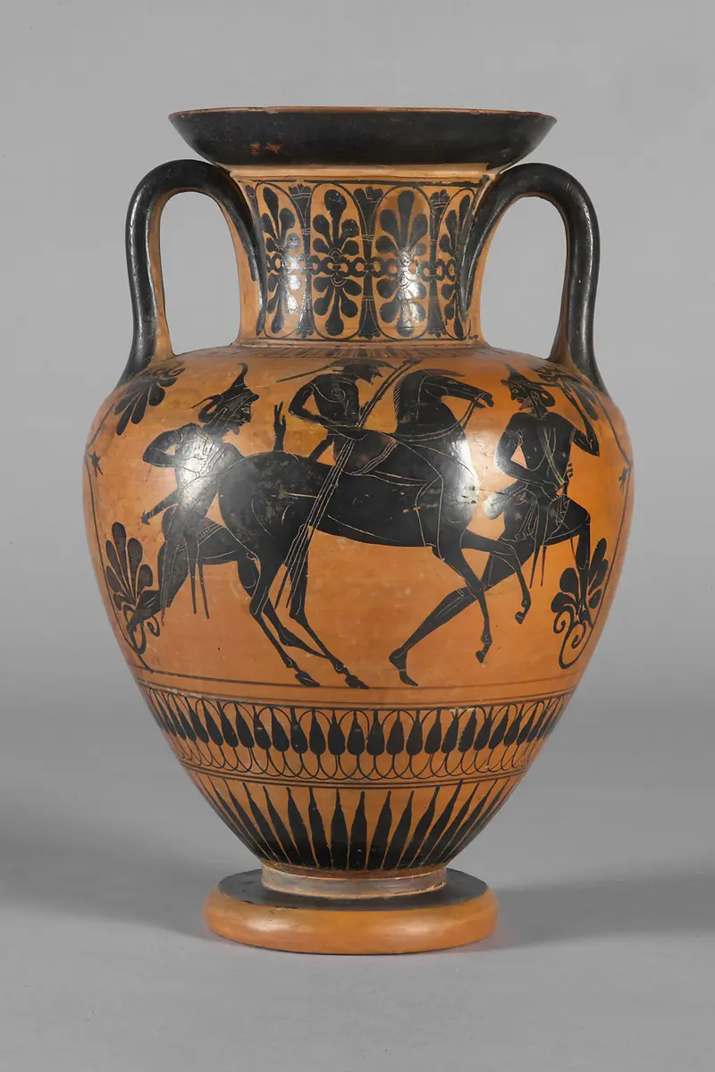 Herakles mit Leier