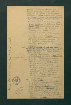 Besuchsordnung des Kunsthistorischen Museums für den Sommer 1919