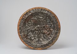 Rundschild aus einem All'antica Ensemble