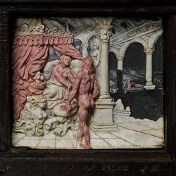 Tafel mit 60 Szenen aus den Metamorphosen des Ovid