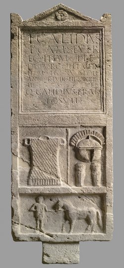 Grabstein des T. Calidius Severus