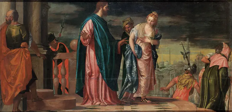 Christus und die Ehebrecherin