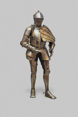 Stechküriss der Königsgarnitur Kaiser Maximilian II.